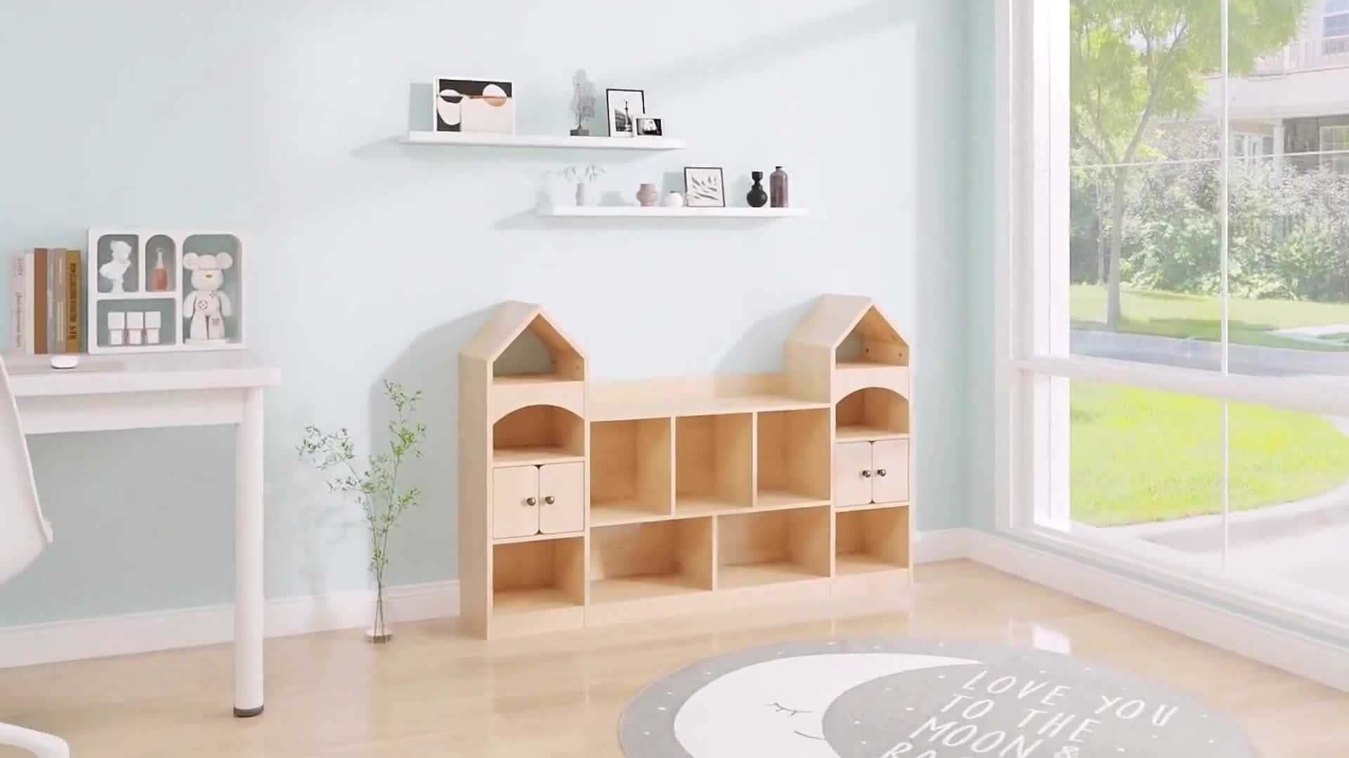 Modern Castle-Shaped Bookcase & Storage Cabinet with Shelves - Cool White Suitable for Living Room, Entryway, Bedroom, -Standing \u002FPlywood Furniture, Space-Saving Tower Cabinet with Assembly for Room Decor or Holiday Gift